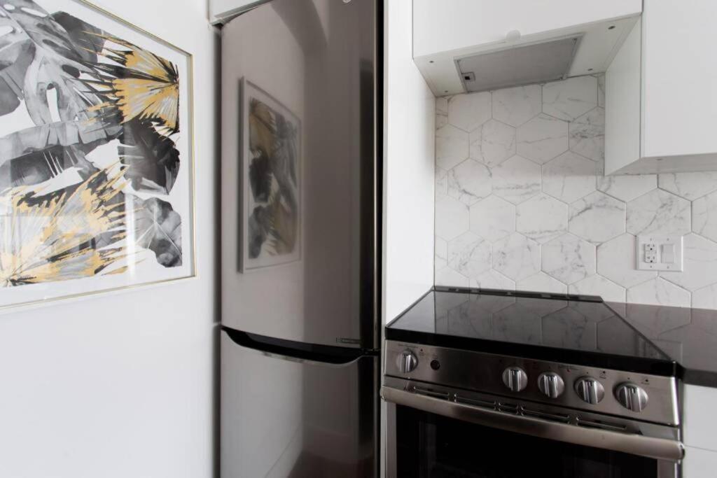 Wonderful Studio In Little Italy With Full Bath By Den Stays Montréal Eksteriør bilde